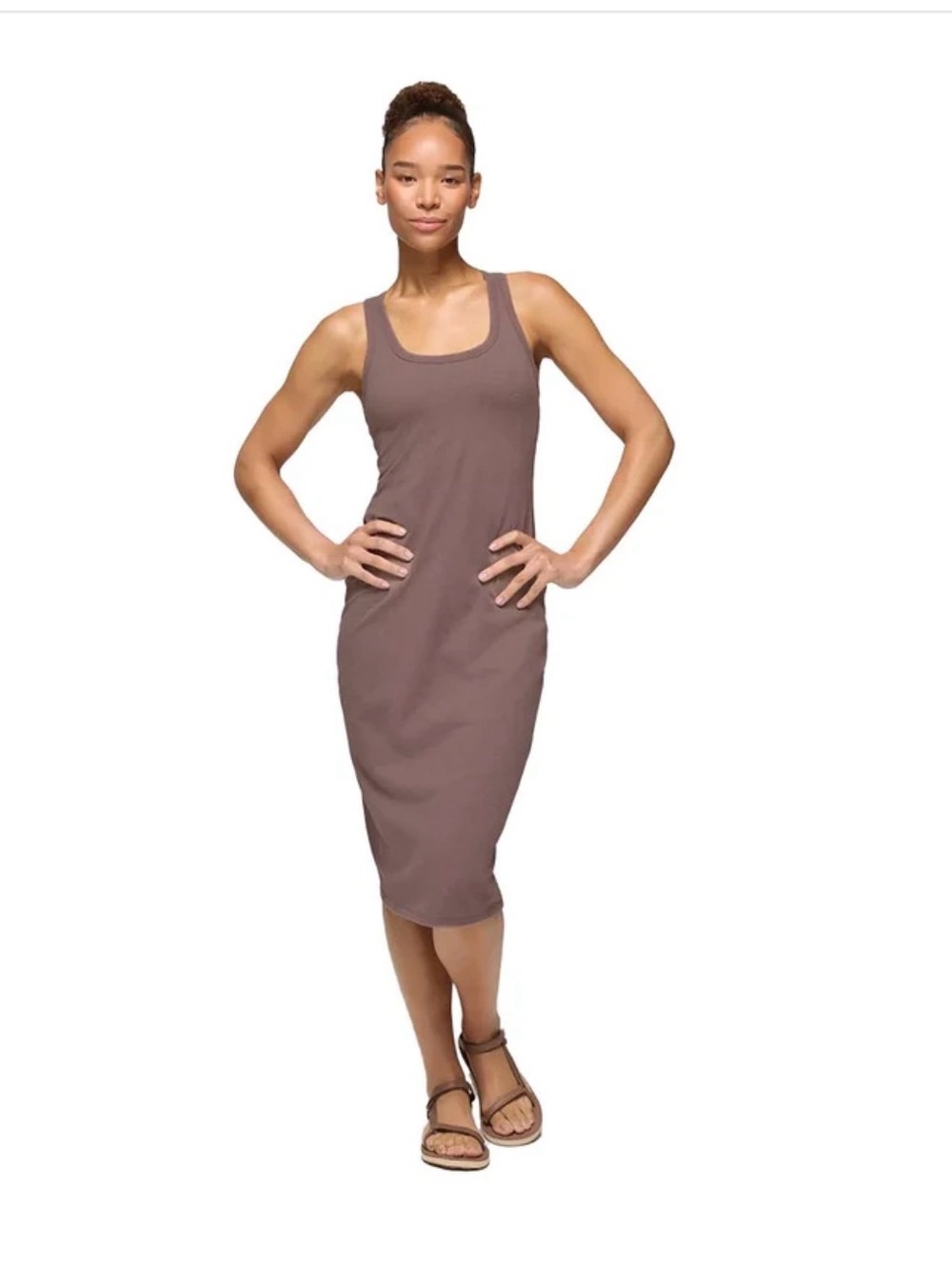 PRANA WOMEN'S HEAVANA RACERBACK MIDI DRESS